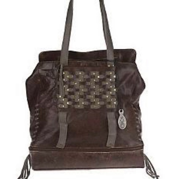 Muxo Extra Large Leather Tote - Picture 1 of 3